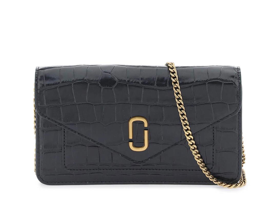 Marc Jacobs Marc Jacobs The Longshot Chain Walletblack Leather