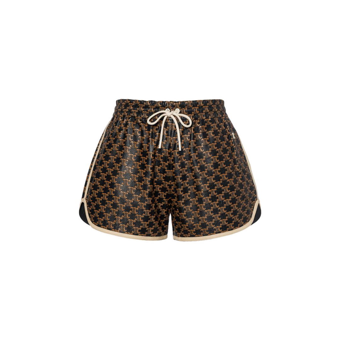 Celine Celine Casual Shorts Women's Caramel