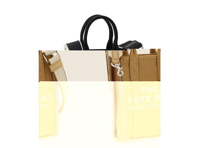 Marc Jacobs Marc Jacobs The Jacquard Mini Tote Bagmixed Colours 64co 36pl - view 3