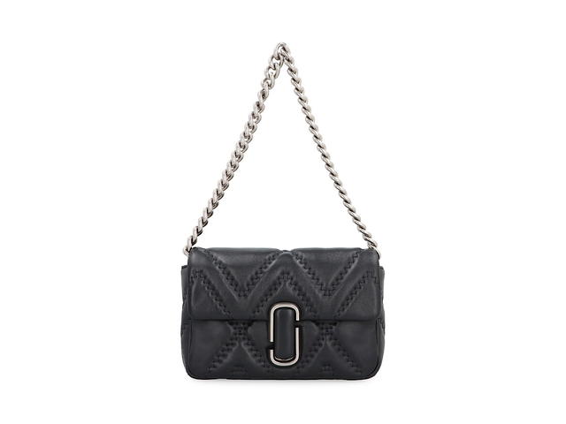 Marc Jacobs Marc Jacobs Borsa A Tracolla J Marc In Pelleblack Lamb 100 - view 2