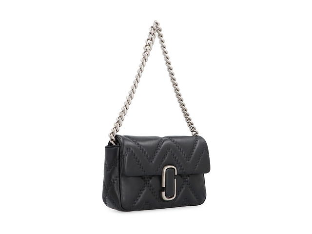Marc Jacobs Marc Jacobs Borsa A Tracolla J Marc In Pelleblack Lamb 100 - view 3