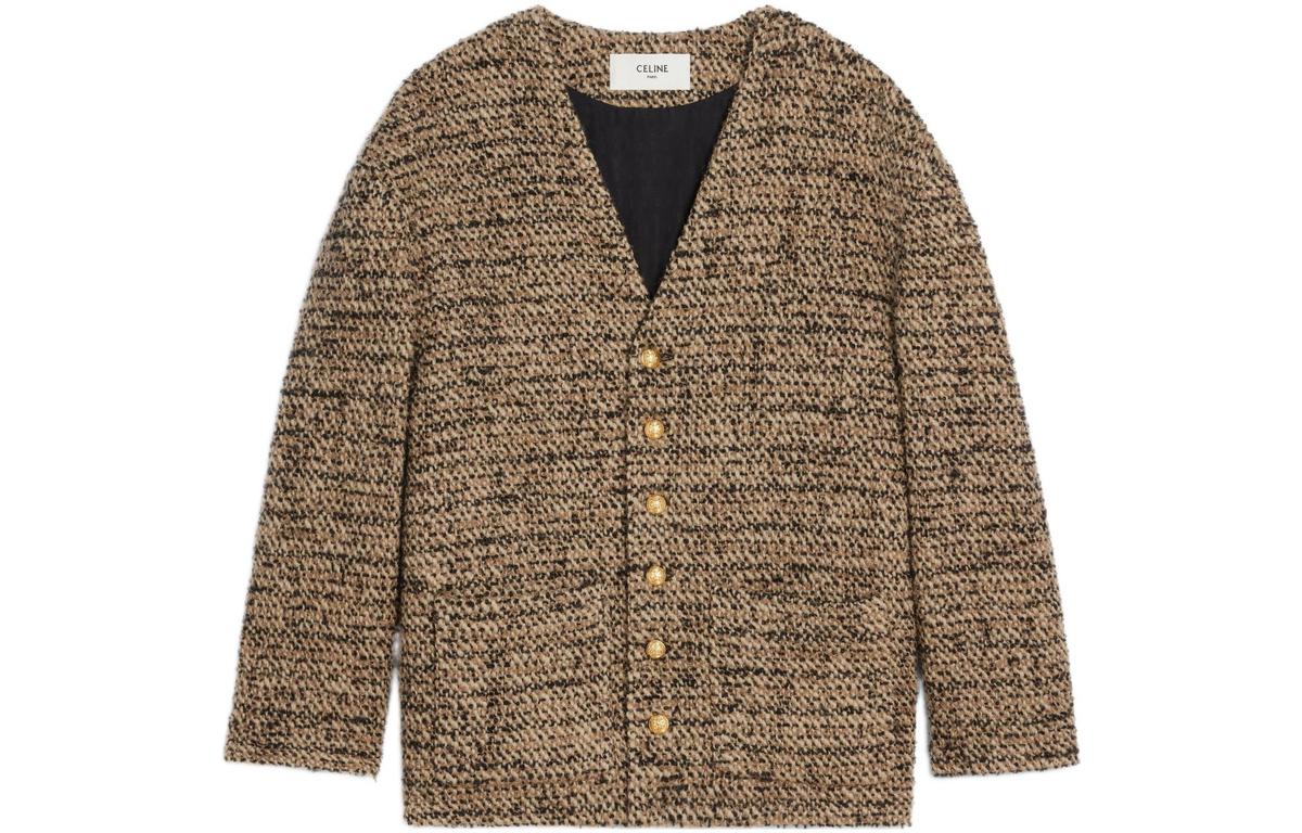 Celine CELINE FW22 Knitwear Women's Umber