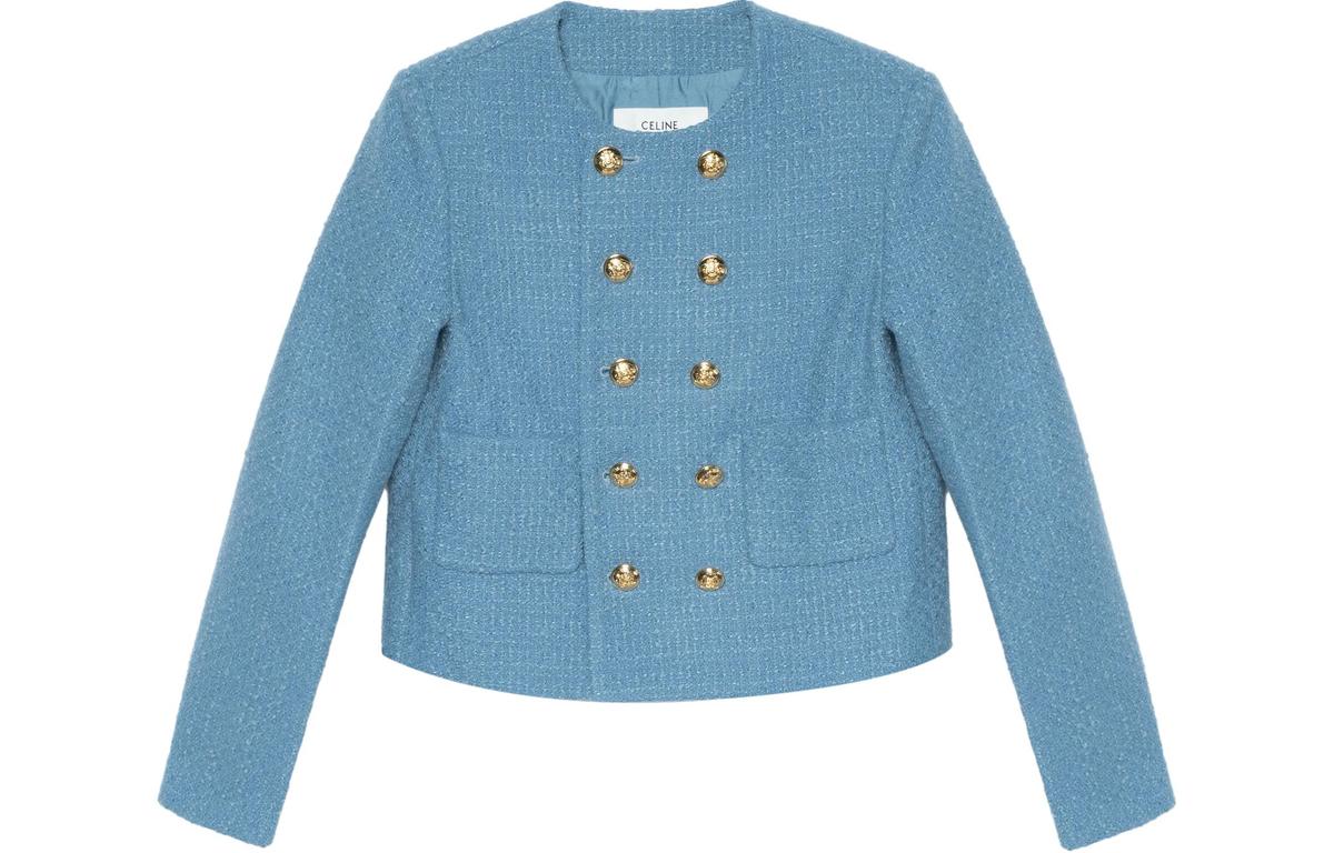 Celine CELINE Jackets Women's Sky Blue