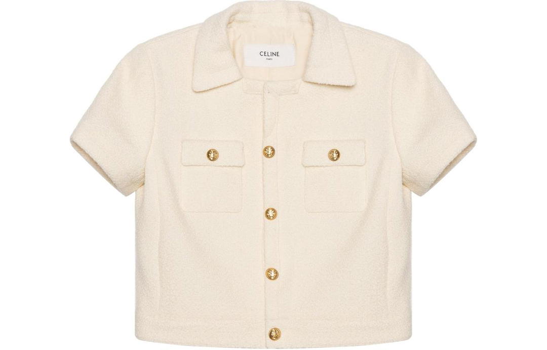 Celine Celine Jackets Women's Pink Chalk White