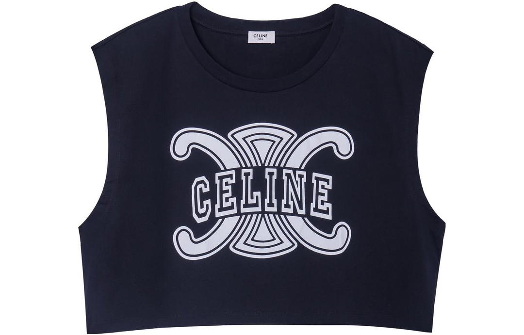 Celine CELINE Tank Tops Women's Black