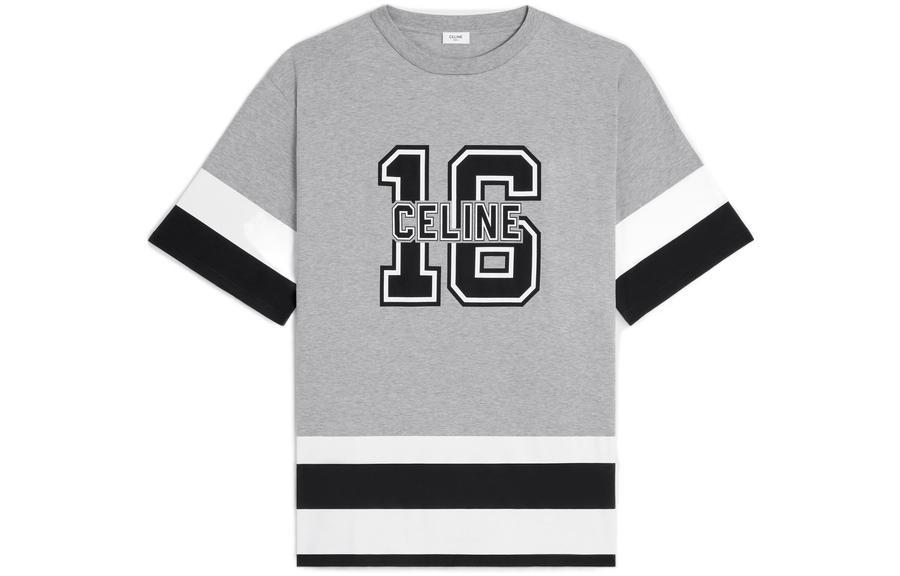 Celine Celine DYSFUNCTIONAL BAUHAUS Men's Collections T Shirts Men Gray