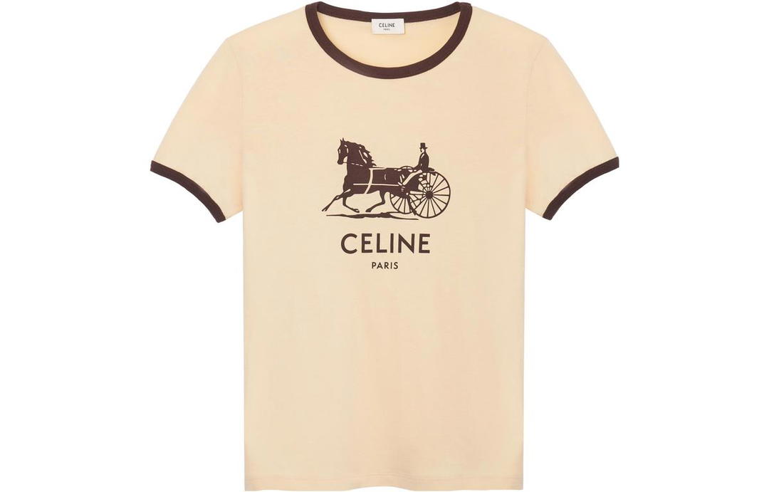 Celine CELINE T Shirts Women's Butter