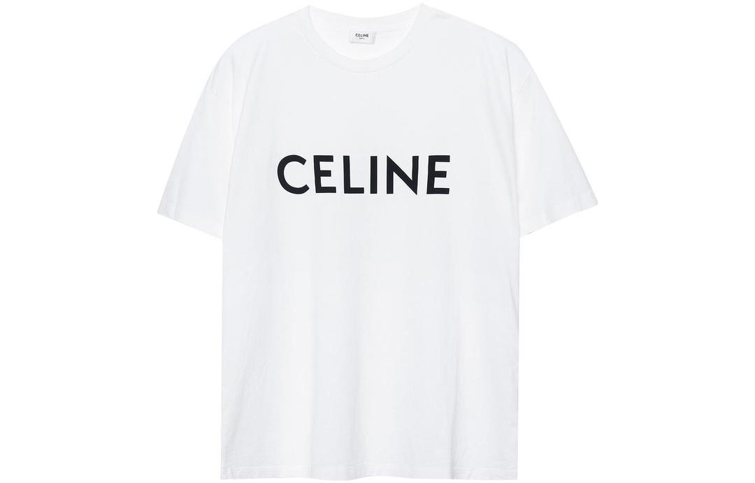 Celine Celine Loose T SHIRT In Cotton Jersey