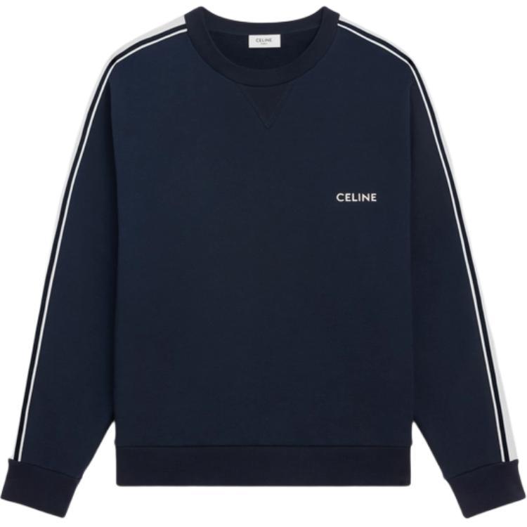 Celine Celine Loose Sweatshirt In Cotton Fleece