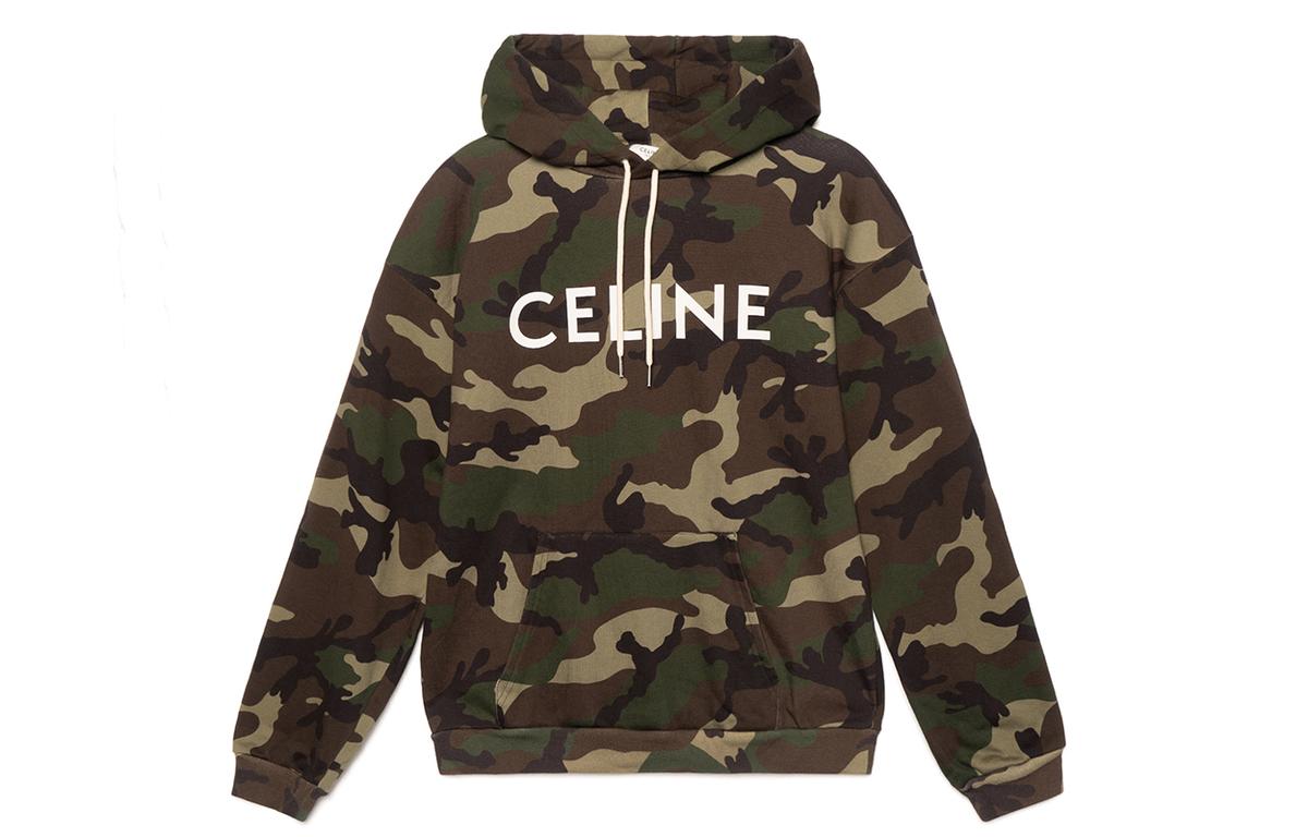 Celine Celine Sweatshirt Unisex Army Green