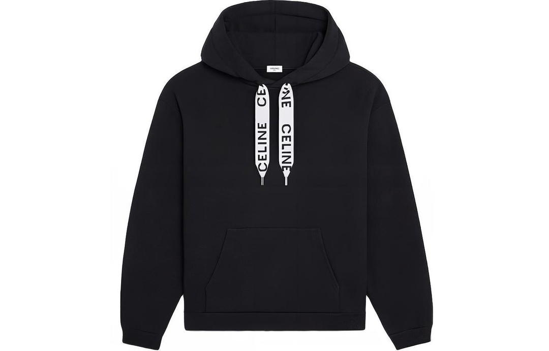 Celine CELINE LOOSE HOODIE IN COTTON FLEECE