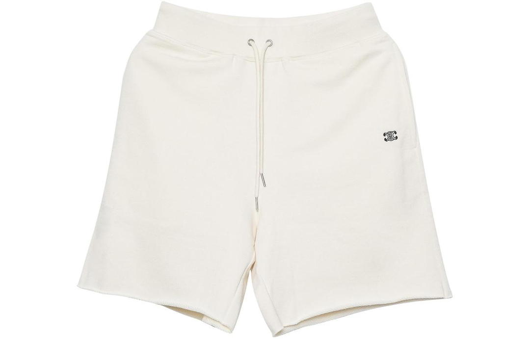 Celine CELINE SS22 Casual Shorts Women's Ivory White