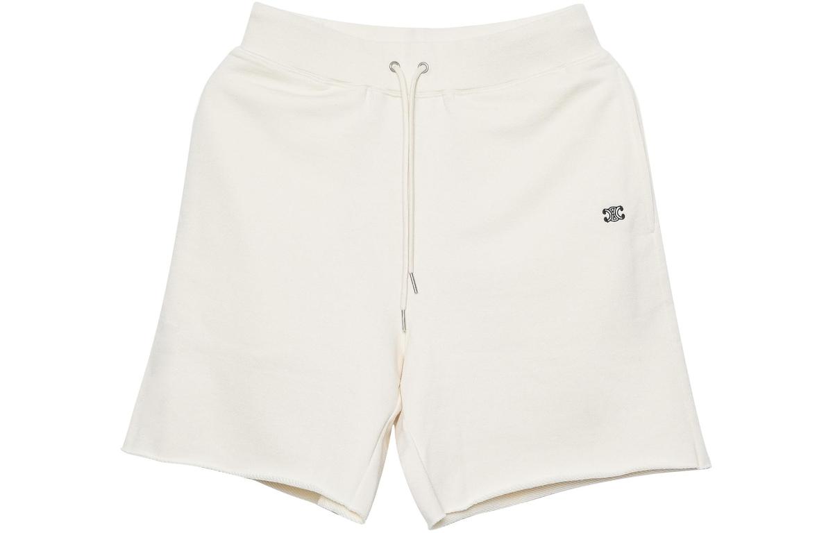 Celine CELINE SS22 Casual Shorts Women's Ivory White