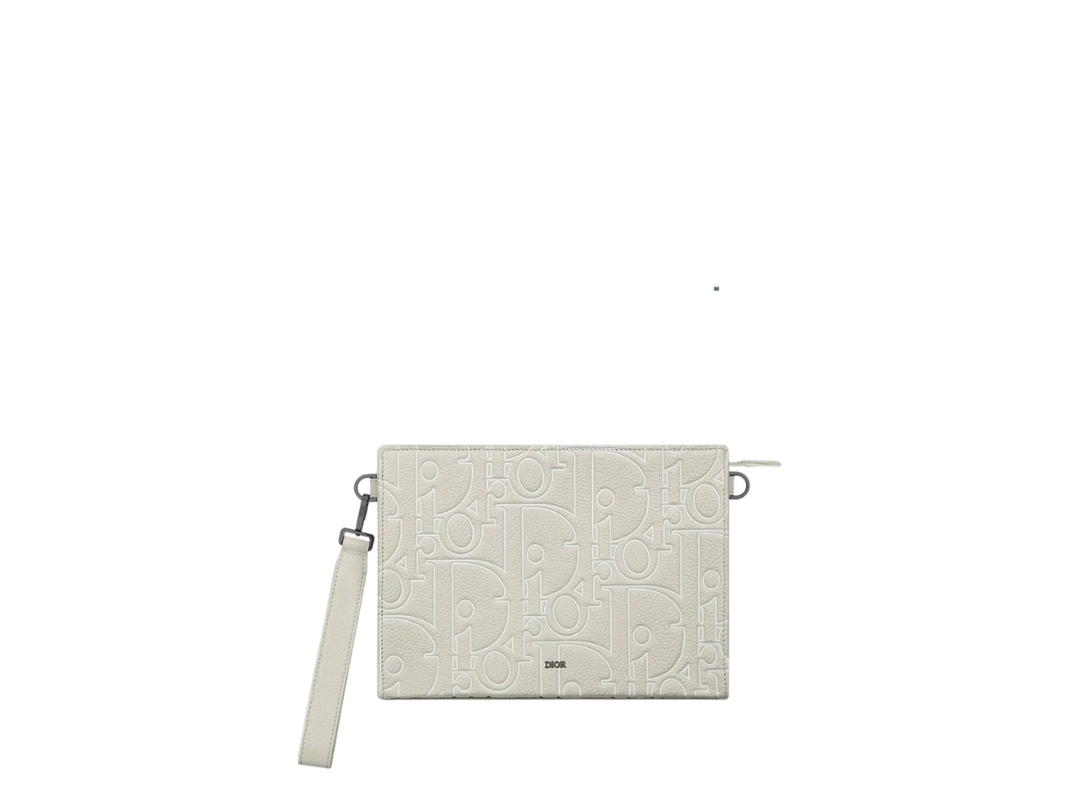 Dior Dior A5 triangular pouch Beige