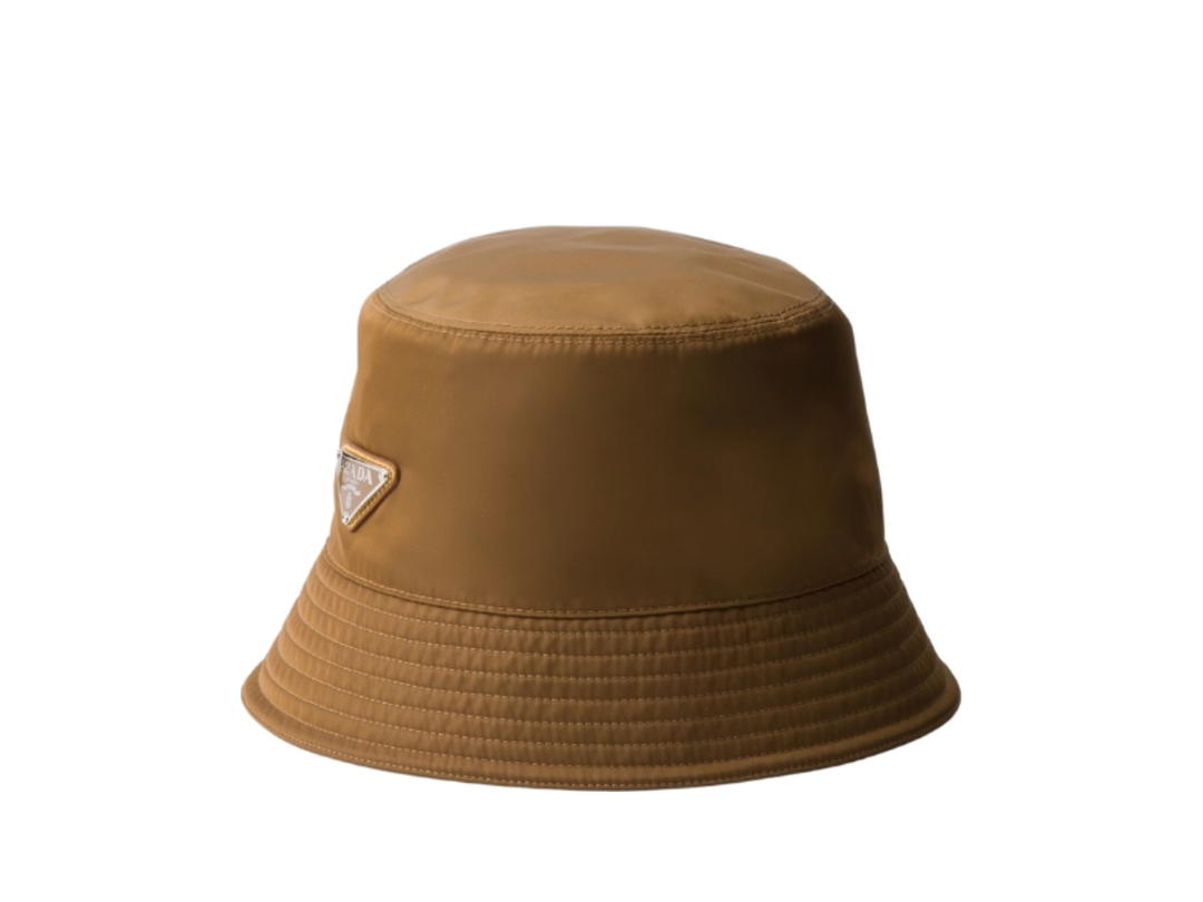 Prada Prada Re-Nylon Bucket Hat Cork Beige