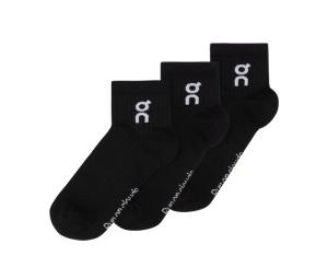 Buy On Logo Sock Mid 3P Black at Sasom – Authentic and Ready to Ship