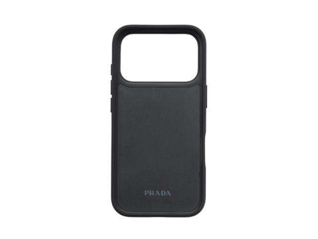 Prada Prada Saffiano Leather Case For Iphone 17 Pro Black - view 3