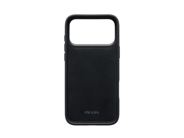 Prada Prada Saffiano Leather Case For iPhone 17 Pro Max Burgundy - view 3