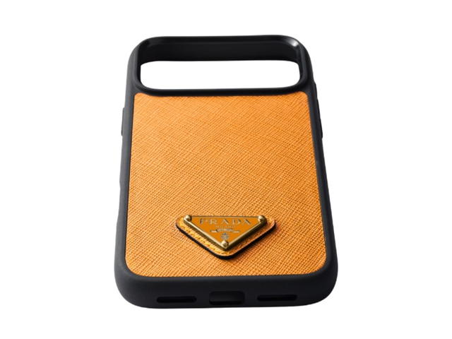 Prada Prada Saffiano Leather Case For iPhone 17 Pro Max Amber - view 2