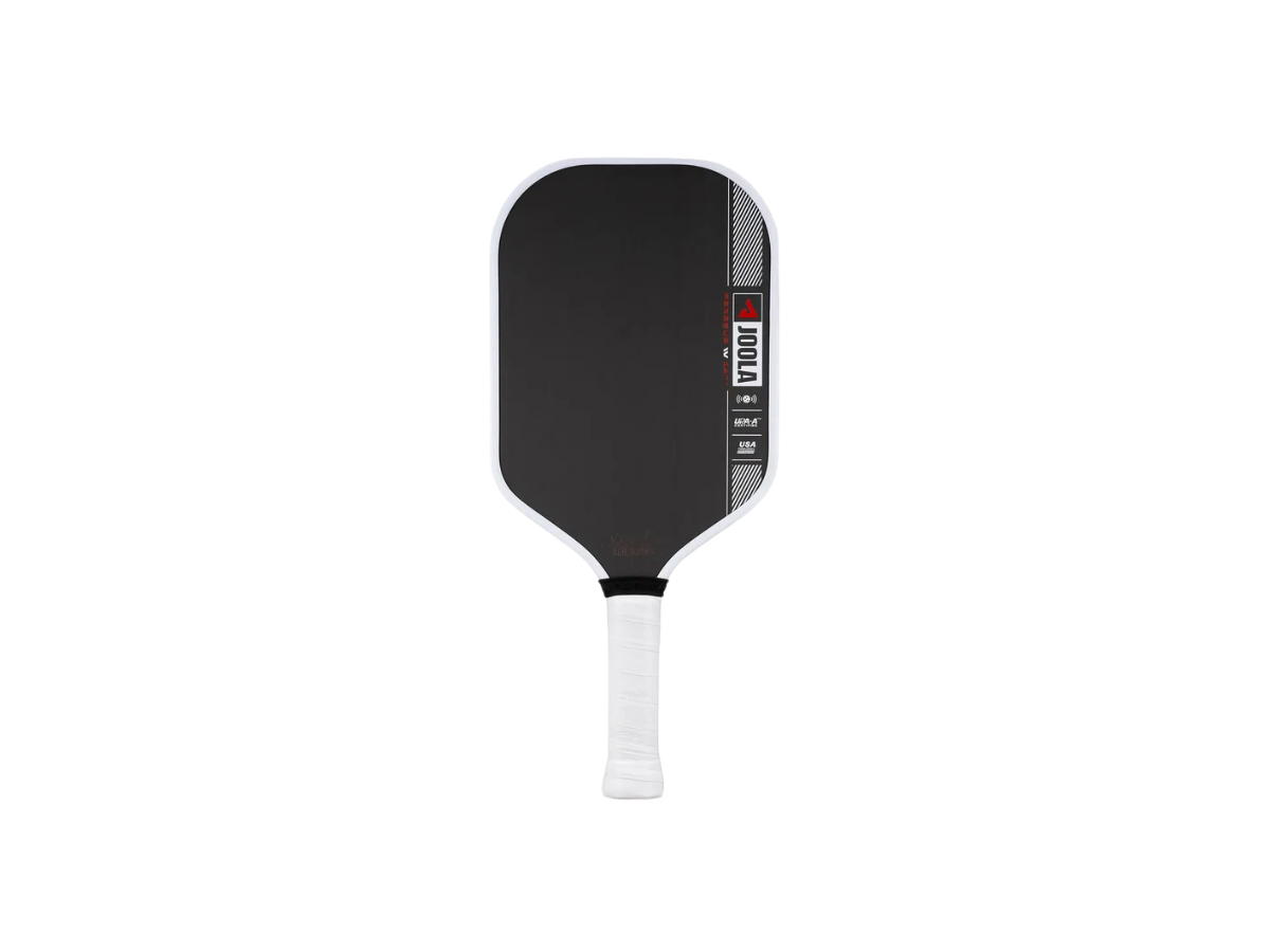 Joola Joola Perseus Pro IV 14mm Pickleball Paddle Black White (Paddle only)
