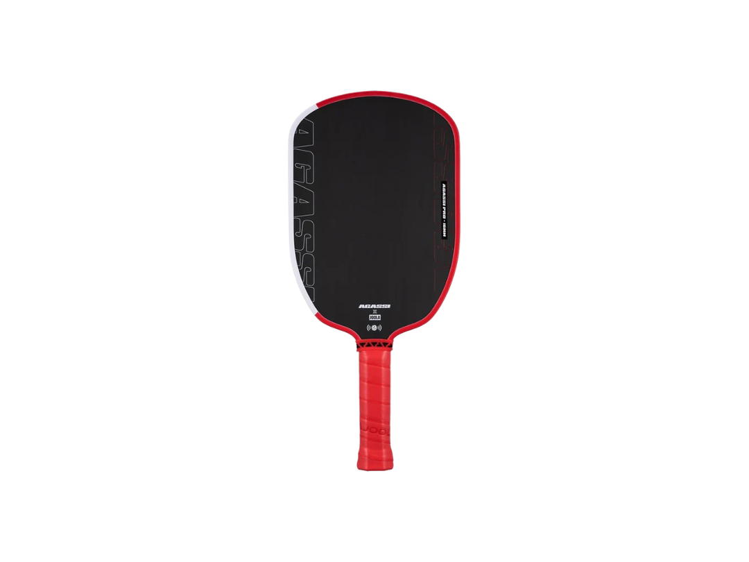 Joola Joola Agassi Pro 16mm Pickleball Paddle Black Red (Paddle only)