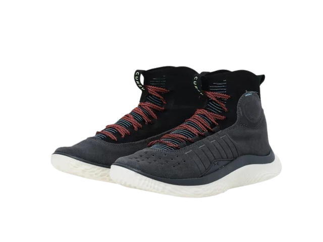 Under Armour Under Armour Curry 4 Flotro Grey Black - view 3