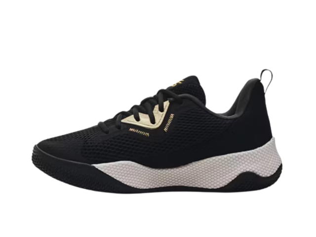 Under Armour Under Armour Curry 3 Hovr Splash Black Metallic Gold - view 2