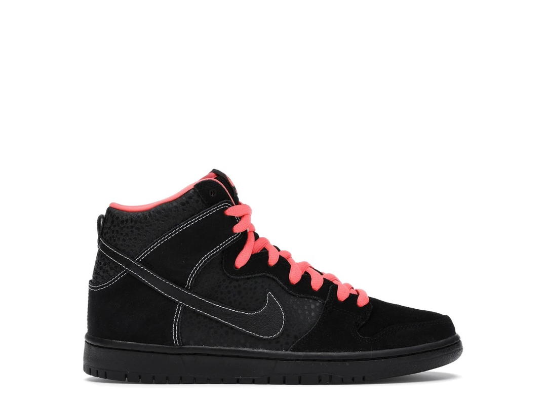 Nike Nike SB Dunk High Black Safari Atomic Red