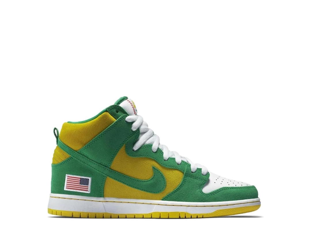 Nike Nike SB Dunk High Oakland Athletics (Special Box)