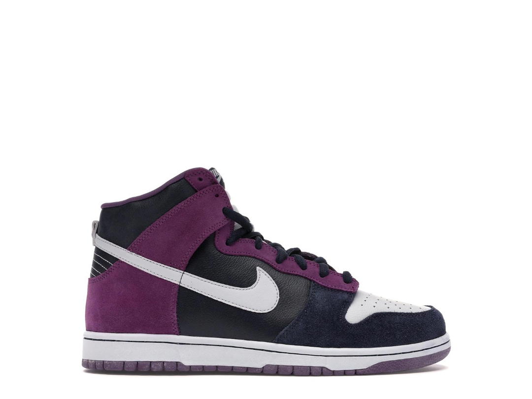 Nike Nike SB Dunk High Dark Obsidian Metallic Platinum
