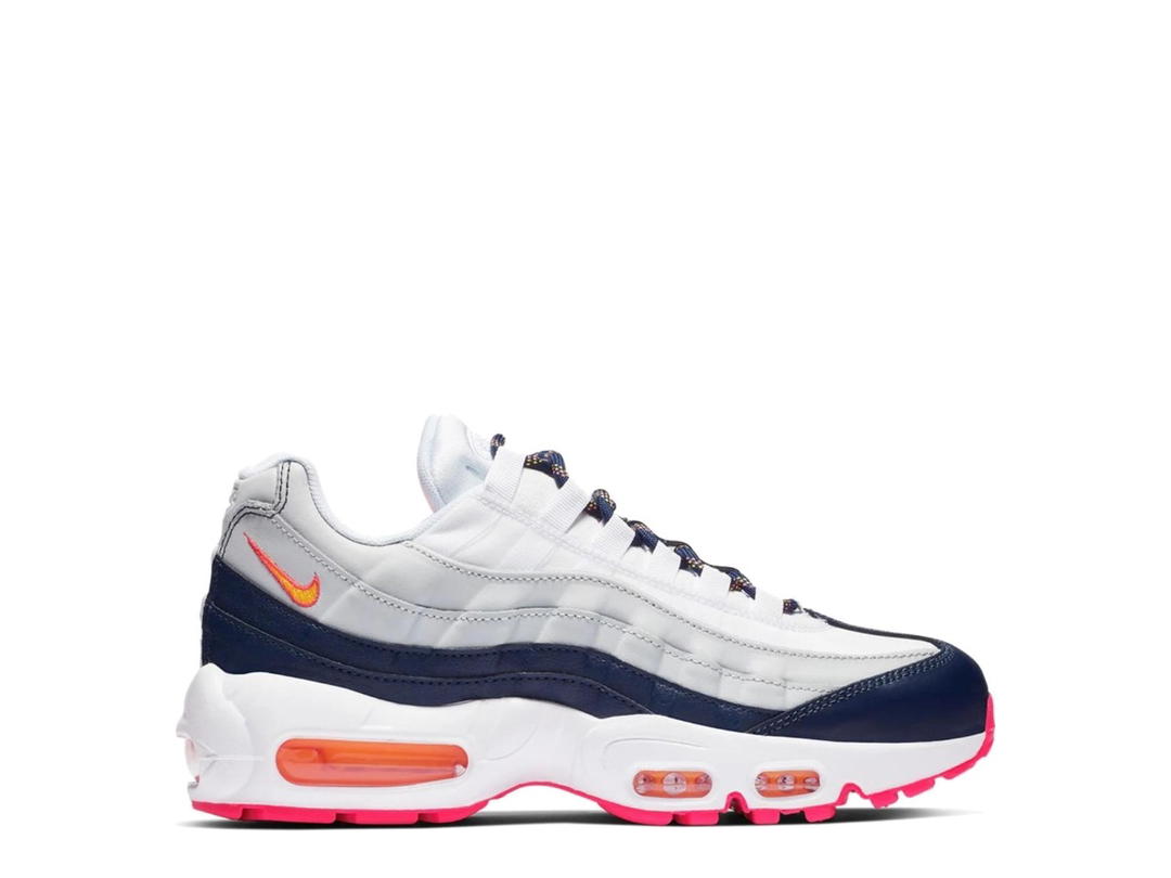Nike Nike Air Max 95 Midnight Navy Pure Platinum Laser Orange (Women's)
