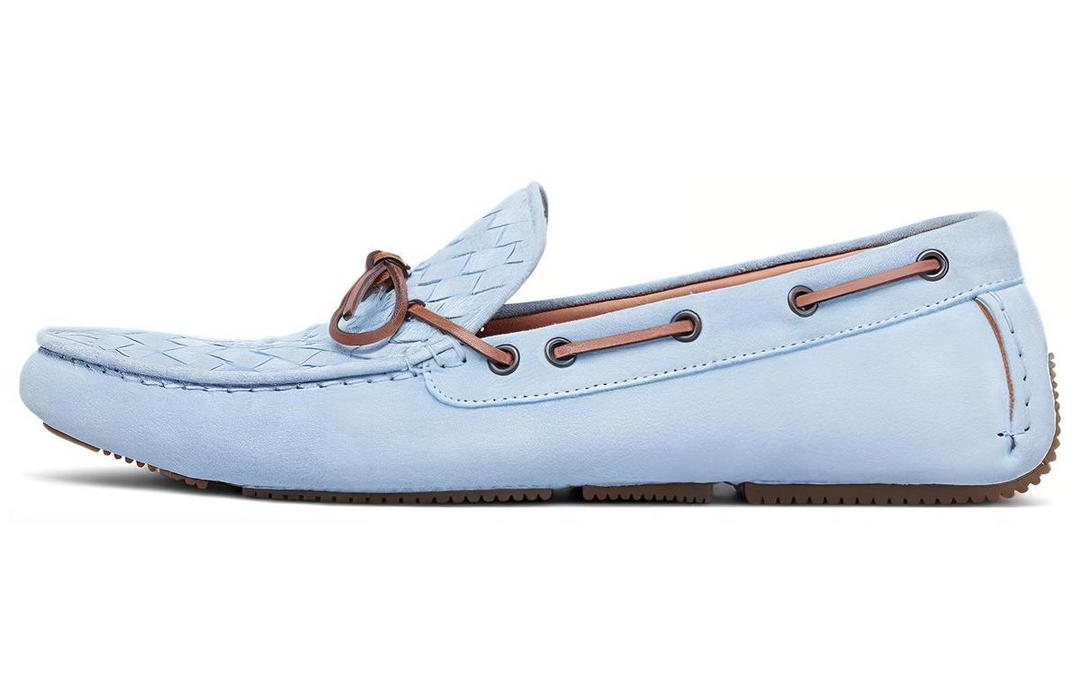 Bottega Veneta Bottega Veneta Casual Single Shoes Women's Light Blue