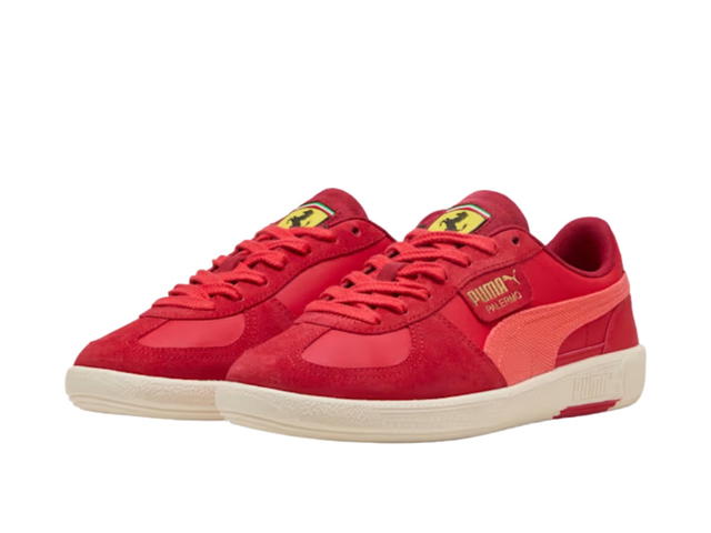 Puma Puma Palermo Scuderia Ferrari Rosso Corsa Peach Frost - view 3