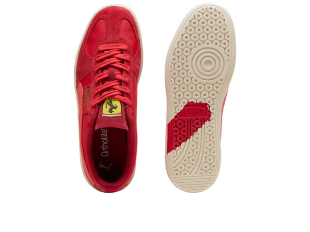 Puma Puma Palermo Scuderia Ferrari Rosso Corsa Peach Frost - view 6