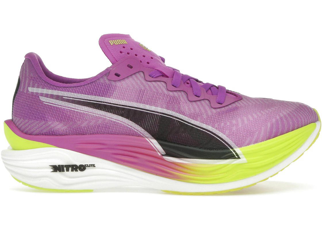 Puma Puma Deviate Nitro Elite 3 Pure Magenta Yellow Alert