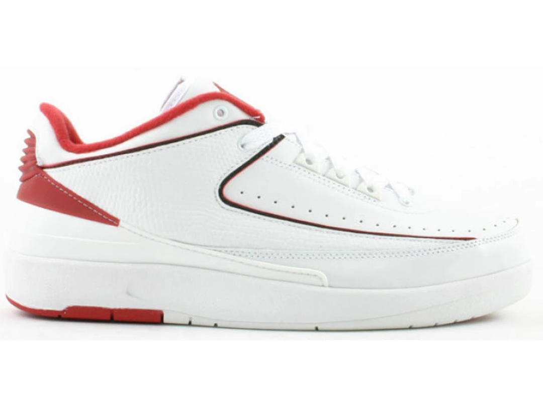 Jordan Jordan 2 Retro Low White Varsity Red