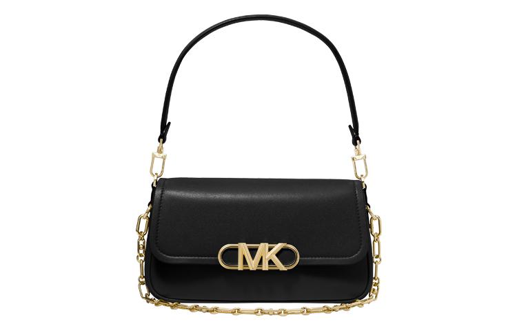 Michael Kors MICHAEL KORS PARKER Artificial Leather Shoulder Bag Women's Black