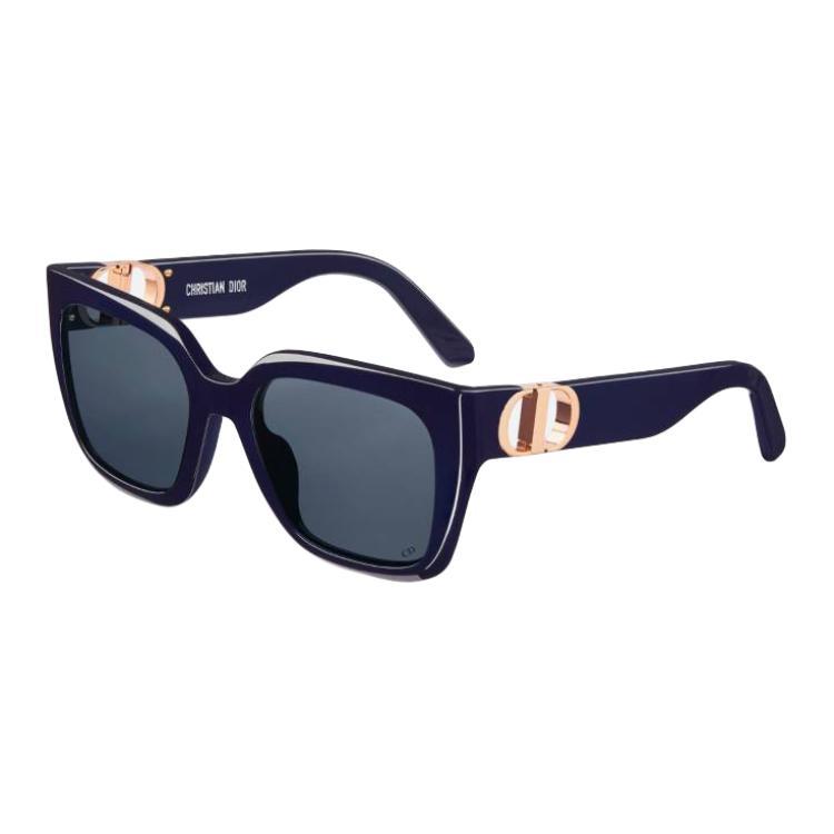 Dior Dior Acetate Square Sunglasses Women's Blue