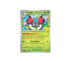 Buy Pokemon Vivillon C [30C 008/128] Mega Evolution "30th Celebration" (EN) at Sasom – Authentic and Ready to Ship