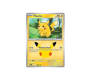 Buy Pokemon Pikachu PKR [30C 023/128] Mega Evolution "30th Celebration" (EN) at Sasom – Authentic and Ready to Ship