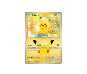 Buy Pokemon Pikachu PKR [30C 025/128] Mega Evolution "30th Celebration" (EN) at Sasom – Authentic and Ready to Ship