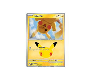 Buy Pokemon Pikachu PKR [30C 026/128] Mega Evolution "30th Celebration" (EN) at Sasom – Authentic and Ready to Ship