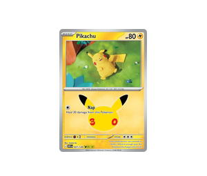 Buy Pokemon Pikachu PKR [30C 027/128] Mega Evolution "30th Celebration" (EN) at Sasom – Authentic and Ready to Ship