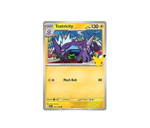 Buy Pokemon Toxtricity C [30C 059/128] Mega Evolution "30th Celebration" (EN) at Sasom – Authentic and Ready to Ship