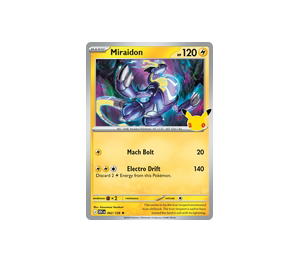 Buy Pokemon Miraidon R [30C 062/128] Mega Evolution "30th Celebration" (EN) at Sasom – Authentic and Ready to Ship