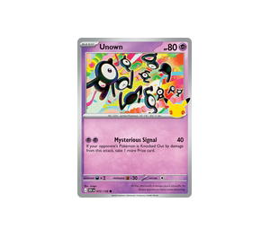 Buy Pokemon Unown C [30C 072/128] Mega Evolution "30th Celebration" (EN) at Sasom – Authentic and Ready to Ship