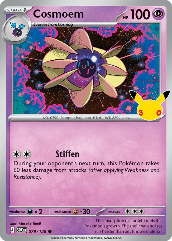 Pokemon Pokemon Cosmoem [30C 079/128] Mega Evolution "30th Celebration" (EN)