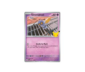 Buy Pokemon Gimmighoul C [30C 081/128] Mega Evolution "30th Celebration" (EN) at Sasom – Authentic and Ready to Ship