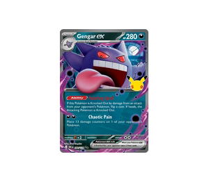 Buy Pokemon Gengar ex RR [30C 090/128] Mega Evolution "30th Celebration" (EN) at Sasom – Authentic and Ready to Ship