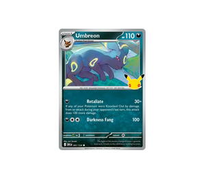 Buy Pokemon Umbreon C [30C 091/128] Mega Evolution "30th Celebration" (EN) at Sasom – Authentic and Ready to Ship
